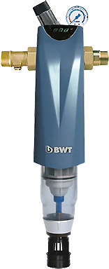 Фильтр механической очистки BWT Infinity А 1 1/2″ HWS с редуктором давления и обратным клапаном