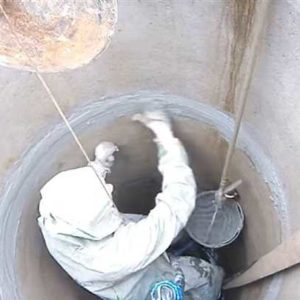 Гидропломба для колодца: как заделать щели в бетонных кольцах