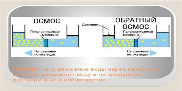 Осмос в диагностике