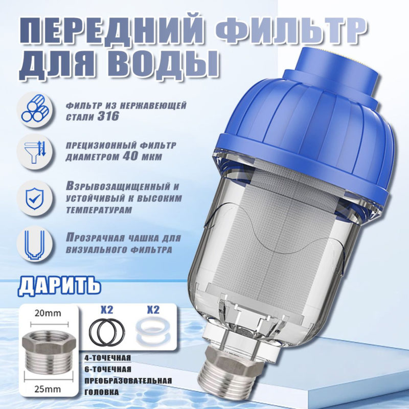 Фильтр для смягчения воды для стиральной машины